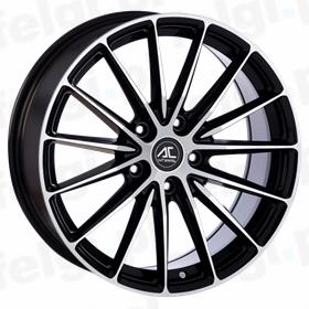 AC Wheels RAGE Matt Dark Grey Polished