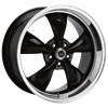 Felga American Racing TORQ THRUST M Black Machined Lip