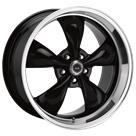 Felga American Racing TORQ THRUST M Black Machined Lip