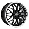 Felga ARTECH Daisy Black Polished