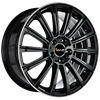 Felga AVUS Racing AC-M07 - Black Polished Lip