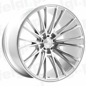 AXE Wheels CF2 FF Silver Polished