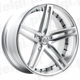 AXE Wheels EX20 Silver Polished Face and Barrel