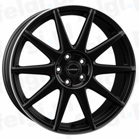 Borbet GTX black matt rim silver