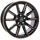 Felga Borbet LX19 black gold spoke rim