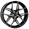 Felga Borbet QX black polished matt