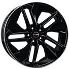 Felga Borbet TX black rim polished