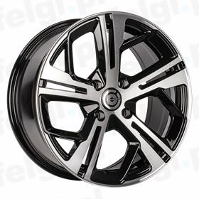 Carbonado Angers Black Polished