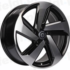 Carbonado Arrow Black Polished
