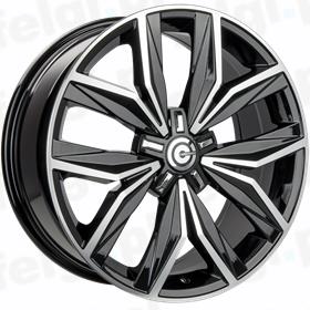 Carbonado Disco Black Polished