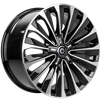 Felga Carbonado Hamburg Black Polished