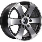 Felga Carbonado Mammuth Matt Black Polished
