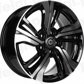 Carbonado Monk Black Polished