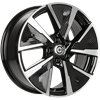 Felga Carbonado Montpellier Black Polished