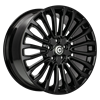 Felga Carbonado Ohio Black Glossy