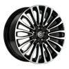 Felga Carbonado Ohio Black Polished
