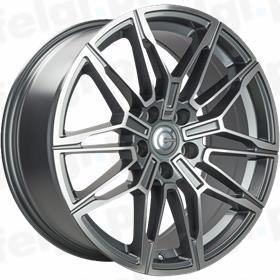 Carbonado Rubin Anthracite Polished