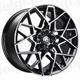 Carbonado Shield Black Polished