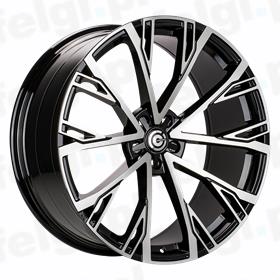 Carbonado Star Black Polished