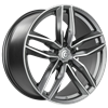 Felga Carbonado Style Matt Anthracite Polished