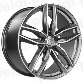 Carbonado Style Matt Anthracite Polished
