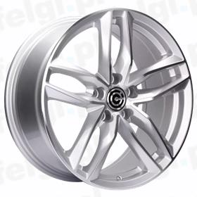 Carbonado Style Silver Polished