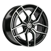 Felga Carbonado Stylish Black Polished
