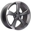 Felga Carbonado Twister Matt Anthracite Polished