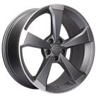 Felga Carbonado Twister Matt Anthracite Polished