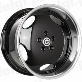 Carbonado Vintage Black Glossy Lip Polished