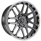 Felga Eta Beta Combat CV Matt Anthracite Lip Cap Polished