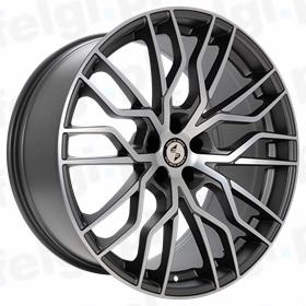Eta Beta Medusa Matt Anthracite Polished