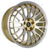 Felga Eta Beta Unit Gold Lip Spokes Polished