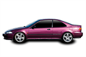Felgi do Honda Civic Coupe V