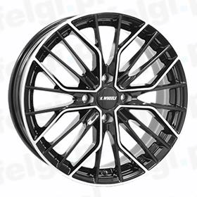 itWHEELS Tiara 4 Black Polished