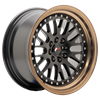 Felga JR Wheels JR10 Black Lip Bronze