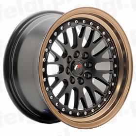 JR Wheels JR10 Black Lip Bronze