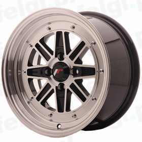 JR Wheels JR31 Black Machined
