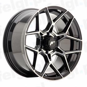 JR Wheels JRX9 Black Machined