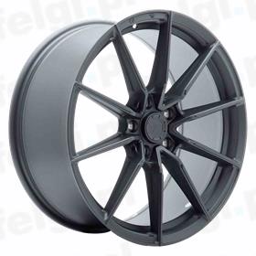 JR Wheels SL02 Matt Gun Metal