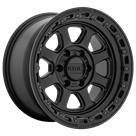 Felga KMC Wheels CHASE Satin Black Lip Gloss Black
