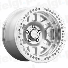 KMC Wheels MACHETE CRAWL BEADLOCK Silver Machined