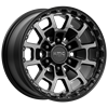 Felga KMC Wheels SUMMIT Satin Black Tint Gray