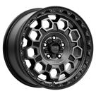 Felga KMC Wheels TREK Satin Black Tint Gray