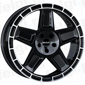 MAK Trek Black Lip Mirror