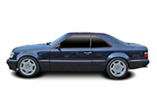 Felgi do Mercedes Klasa E Coupe C124 Coupe