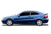 Felgi do Mercedes Klasa C Coupe W203 Coupe