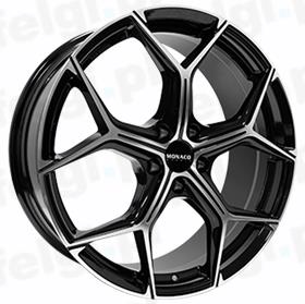 MONACO WHEELS Grand Prix 16 Black Polished