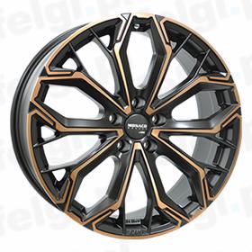 MONACO WHEELS Grand Prix C 17 Black Copper Polished