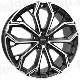 MONACO WHEELS Grand Prix C 17 Matt Black Polished
